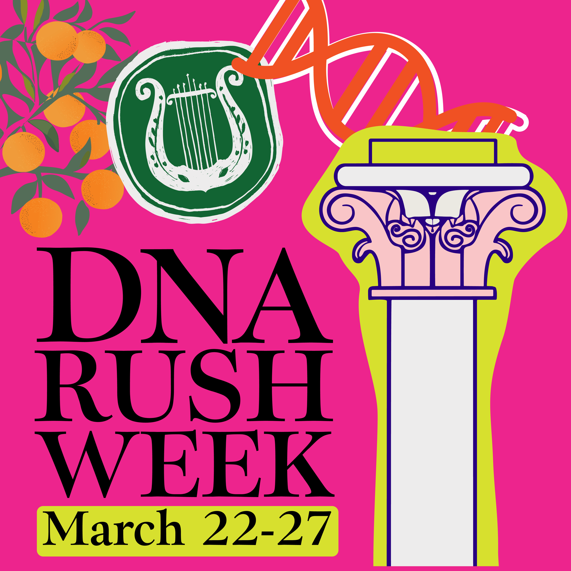 DNA Rush Week Square