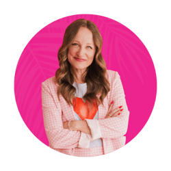 Diahan Headshot pink on pink