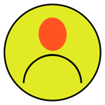 Red and Yellow Anonymous Testimonial